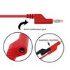 4mm solid copper banana plug test leads, 5-piece injection-moulded test leads, plug-to-plug/plug-to-clamp
