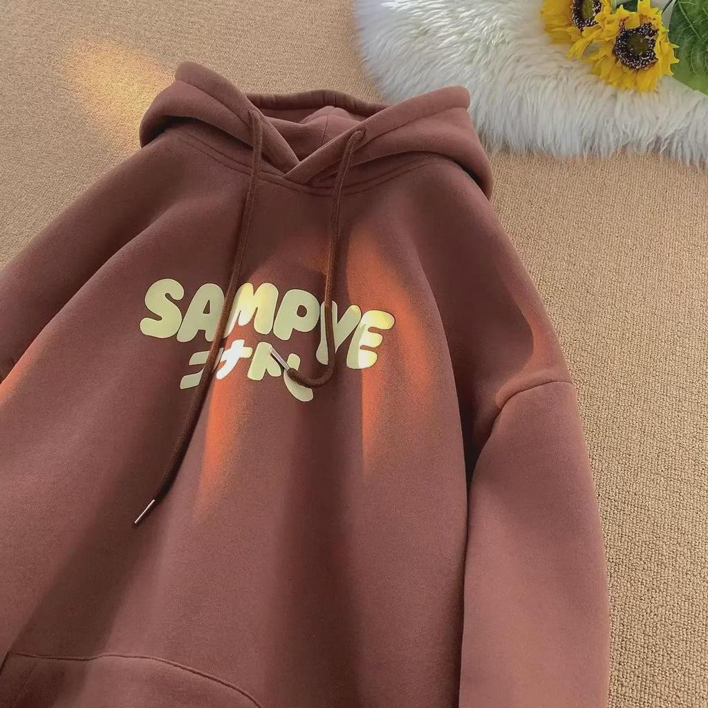 Unisex American Retro Velvet Hoodie: Oversized, Trendy Spring/Autumn 2023 Jacket