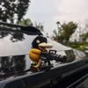 Покемон Псайдак Украшение на капот автомобиля Маленькая фигурка Кукла-игрушка для автомобиля Бандит на дороге Гатлинг Задняя кукла для автомобиля Забавная игрушка