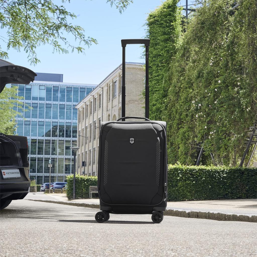 Crosslight Frequent Flyer Soft Side 8 Wheels Expandable Soft Side Business Business Travel Overseas Quiet Lightweight Suitcase Carry Bag Expandable