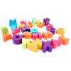 Brand Bee Funky Chunke Alphabet Puzzle, Mixed Color, 1, Korea Best Toddler Puzzle