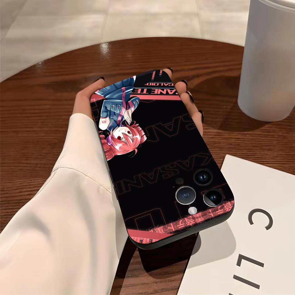 Чехол для телефона K-Kasane T-Teto Get To Me для iPhone 17,16,15,14,13,12,11,Pro,X,Xs,MAX,Plus, Мягкий ТПУ, приятный для кожи