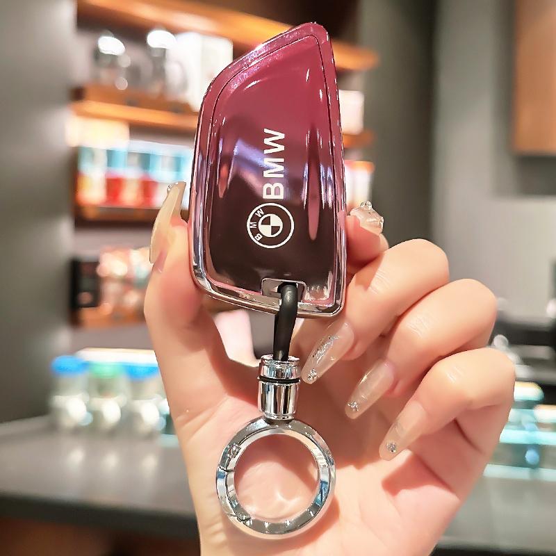 BBXBL1 Fashion TPU Car Key Case Cover Shell For BMW F20 G20 G30 X1 X3 X4 X5 G05 X6 X7 G11 F15 F16 G01 G02 F48 Auto Keychain Accessories