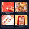 Cute Style Lunar New Year Stickers The God of Wealth Stickers  Festive Celebration