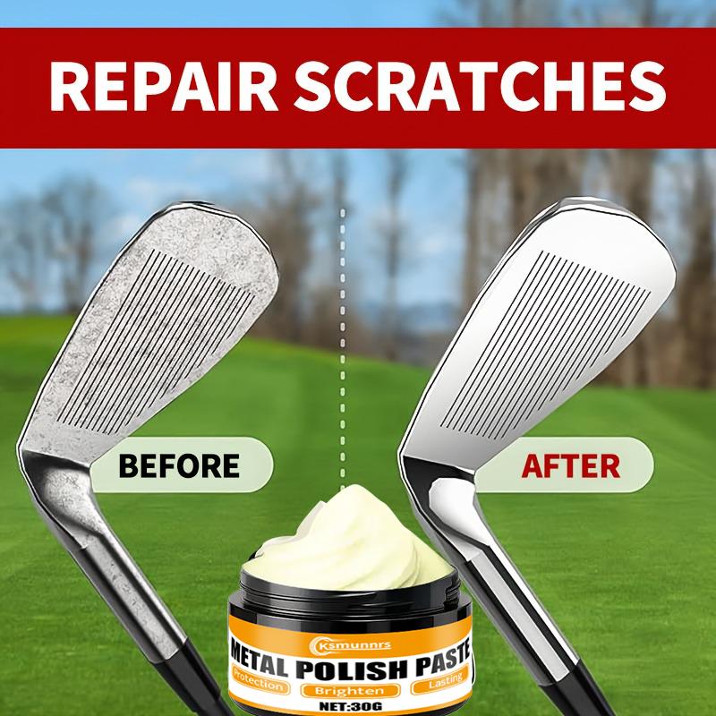 NEW!! 30G Professional Golf Club Polishing Wax - Quick Scratch Oxidation Remover Mirror Gloss Restorer Anti-Aging 5