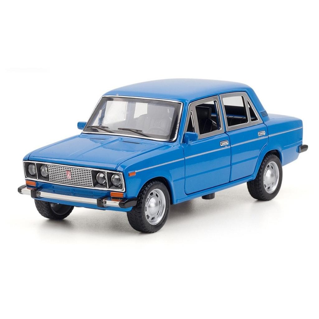 1/24 Российская LADA 2106 Металлическая модель автомобиля Игрушка Литье под давлением Металл Инерционный Музыка Свет Автомобильные игрушки для детей Транспортное средство