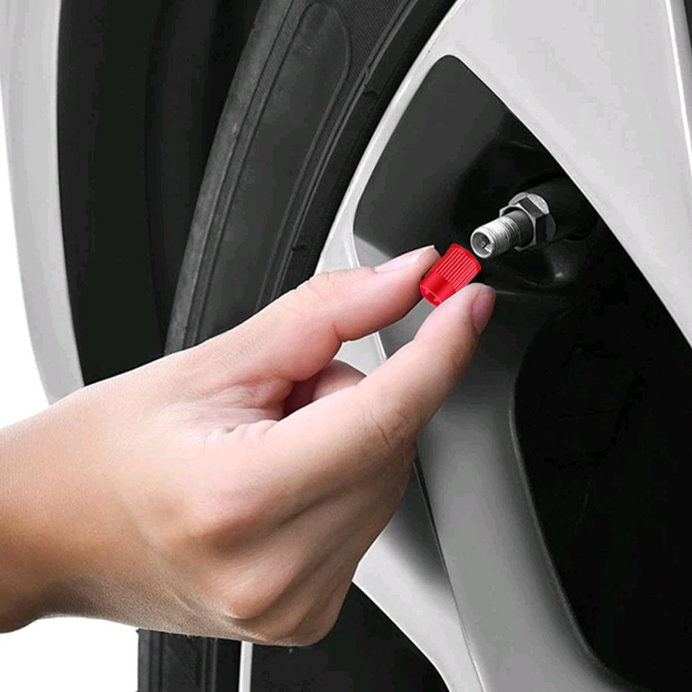Car Tires Caps Valve Stem Removal Cap for Car Motorcycle Bike Valve Stem Removal Tool Tire Valve Stem Covers Valve Dust Caps
