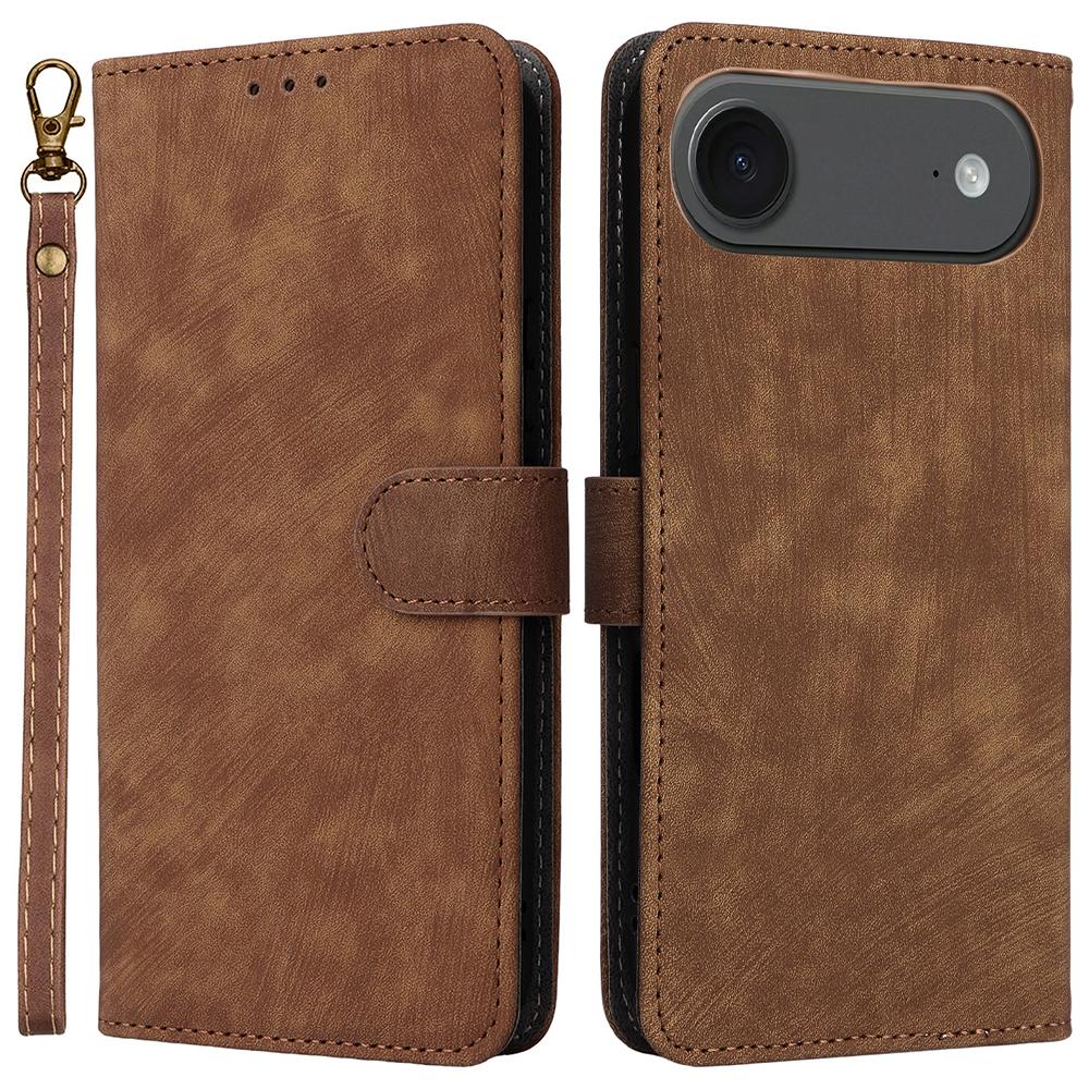 Для iPhone Air Чехол-кошелек с RFID-блокировкой из ПУ кожи Чехол для телефона Подставка с ремешком