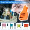 Versatile Fuse Tester Sturdy Fuse Detector Tool Versatile Fuse Puller  Automotive