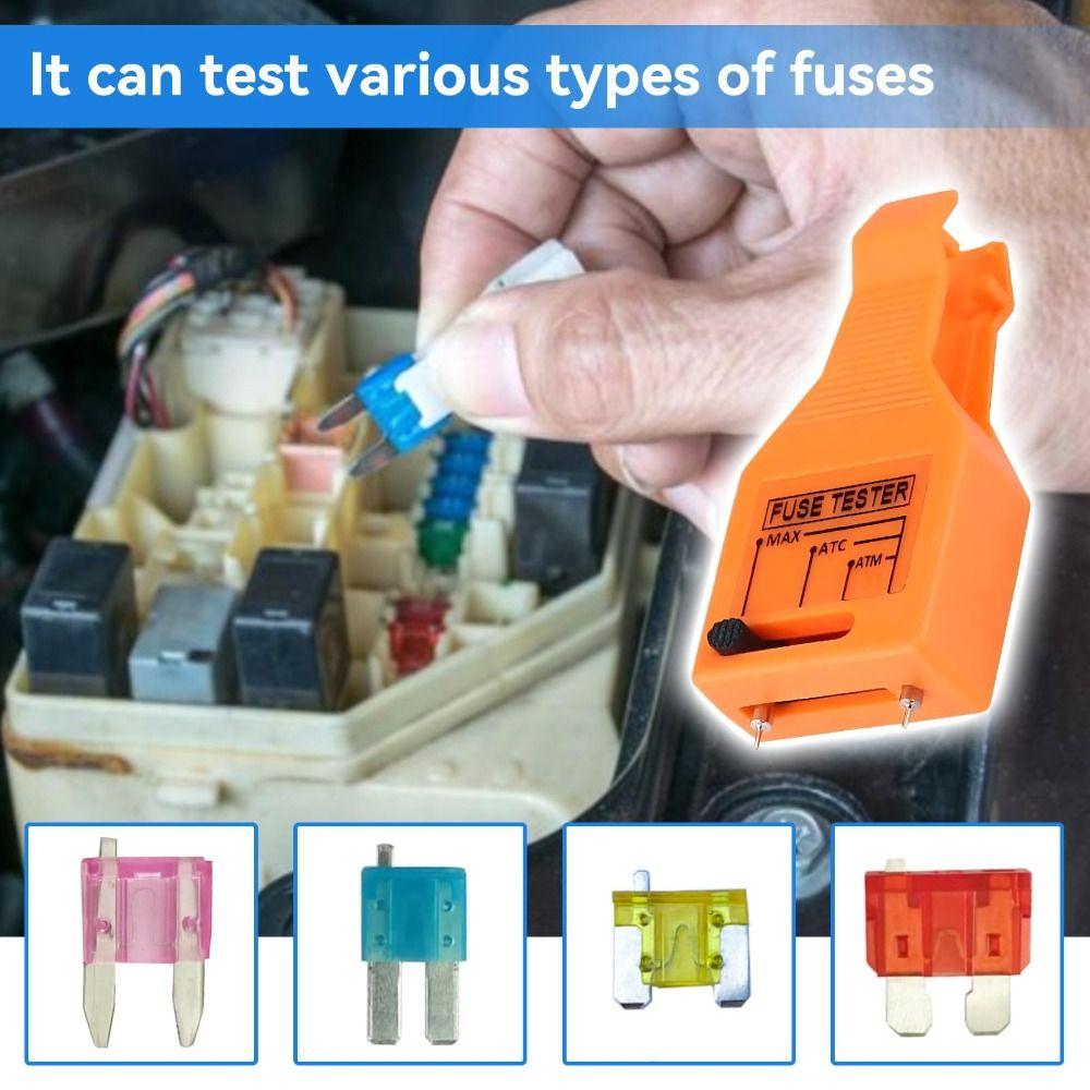 Versatile Fuse Tester Sturdy Fuse Detector Tool Versatile Fuse Puller Automotive