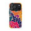 Clmj Горячий чехол с леопардовым принтом для IPhone 17 16e 16 15 14 13 12 11 X XS XR XSMAX 8 Air Pro Max Plus Роскошная двухслойная задняя крышка