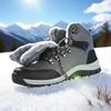 Men's Winter Snow Boots High Top Waterproof Sneakers Warm Plush Climbing Boots Plush Leisure Multi-Function Mountaineering Shoes