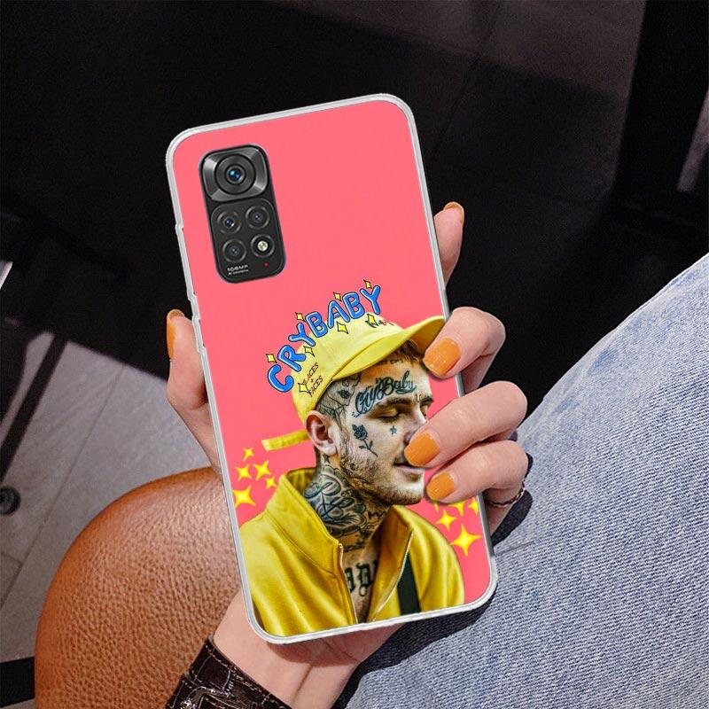 Чехол для телефона певца Lil Peep для Xiaomi Redmi Note 15 14 13 12S 12 11 Pro Plus 14S 11S 11E 10 10S 11T 5G Персонализированный чехол Redmi