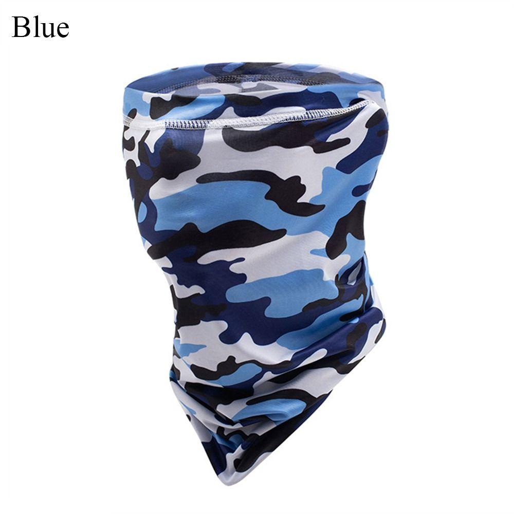 Sun Protection Full Face Mask Sun UV Protection Neck Gaiter Camouflage Balaclava  Outdoor Sport