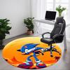 1 шт. Круглый ковер Sonic Office, Декор для спальни, гостиной, дома, Декор комнаты, Offic a1016136