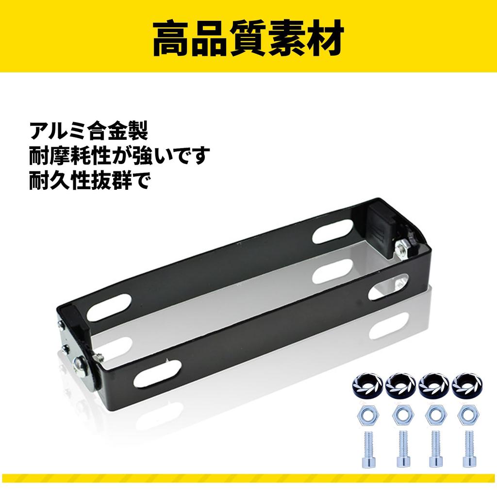 DEVENTORZ Номерной знак мотоцикла Планка номерного знака мотоцикла Кронштейн номерного знака Аксессуар для переоборудования мотоцикла Универсальная подставка для номера 180° A