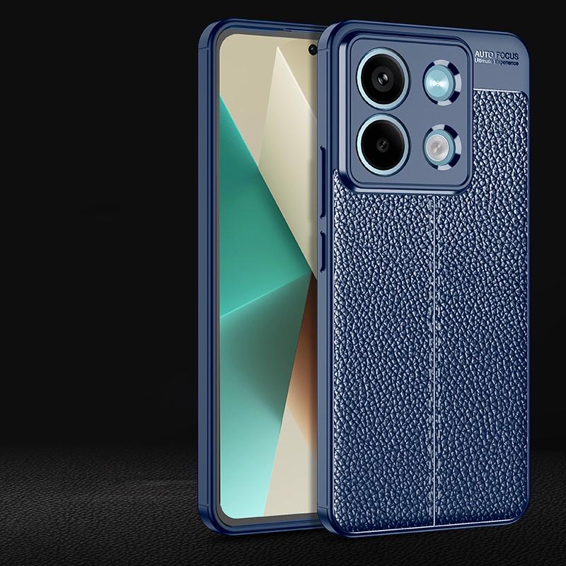 Для чехла Xiaomi Redmi Note 13 Pro Чехол для Redmi Note 13 Pro Capa Новый ударопрочный TPU Мягкий кожаный чехол Redmi Note 13 Pro 5G