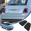 Hcilloend Новый Fiat 500 2016-2024 Панель лампы Панель декора Панель отделки Задняя лампа Панель декора