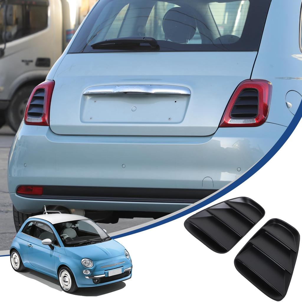 Hcilloend Новый Fiat 500 2016-2024 Панель лампы Панель декора Панель отделки Задняя лампа Панель декора