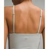 Lululemon Топ-майка с высоким воротом CAmi Align Light Support AB Cup JAde Grey