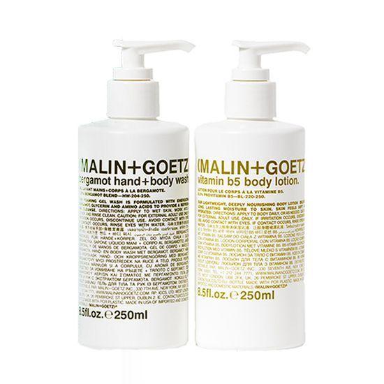 Набор Melin & Goetz Holiday Bergamot Гель для рук и тела и лосьон для тела (Средство для мытья рук и тела 250 мл + лосьон для тела 250 мл)