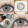 Eyeshare Colored Contact Lenses Black Natural Yearly Disposable Soft Lenses Blue Contact Lenses Purple Fashion Colored Lenses 1 Pair