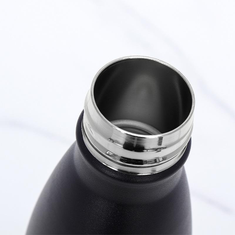 New Gradual Change Coke Cup Large Capacity High Value Portable Stainless Steel Coke Bottle Sports Water Cup Thermos Cup