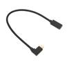 Прочный Plug and Play USB 3.1 Type-C кабель 30 см Быстрая передача USB C удлинитель Кабель-удлинитель Type-C Зарядка