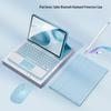 Чехол для iPad A16 10-го поколения с сенсорной панелью и Bluetooth-клавиатурой с подсветкой, испанская раскладка с буквой Ñ