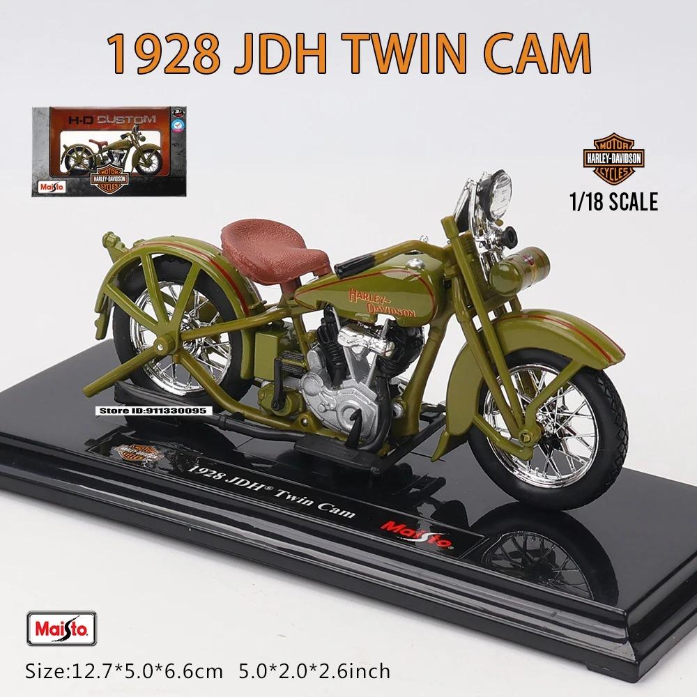 Майсто 1:18 Мотоциклов Harley-Davidson 1972 XR750 Гоночный Мотоцикл 1962 FLH 1928 JDH Мотоцикл из Сплава Модель Коллекция Игрушечных Машинок