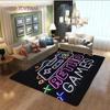 Large Carpets for Kids Gifts Gamepad Controller Gamer Boys Bedroom Area Rugs Living Room Mat Home Decor Sofa Floor Non-Slip Mat