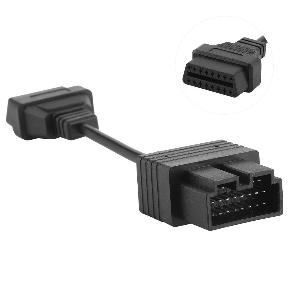 Car Diagnostic Cable Adapter 20Pin Male To OBD2 16Pin Female Connector Fit for KIA Sportage