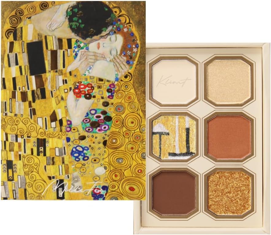 Палитра теней для век MilleFee Painting (14 Поцелуев) Палетка теней для век из 6 цветов