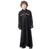Saudi Arabic Muslim Boys Kids Thobe Robe Top Pants Kaftan Arab Islamic Clothing
