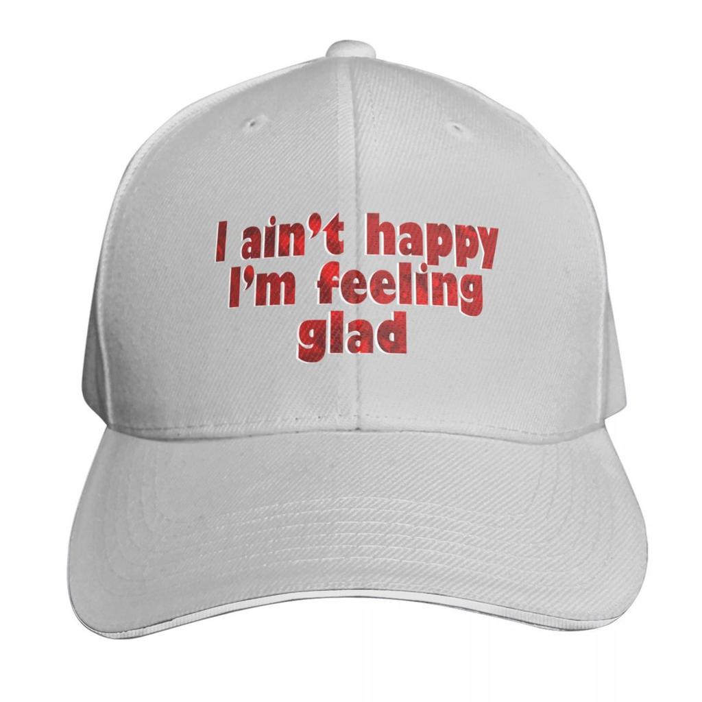 I am feeling glad Baseball Cap Sunhat fun hats Cosplay New In Hat Womens Hats For The Sun Unisexs
