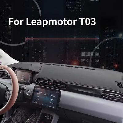 Для Leapmotor T03 Автомобильная Панель Приборов Солнцезащитный Коврик Салонное Солнцезащитное Теплоизоляционное Антибликовое Солнцезащитное Покрытие