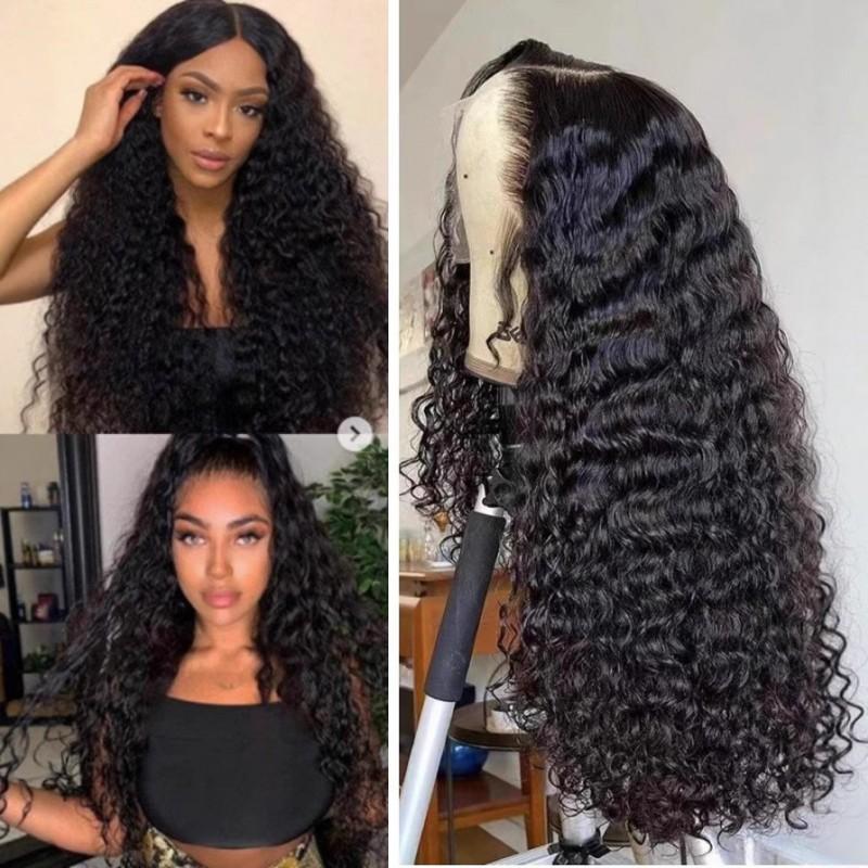 African Small Curly Wig Fashion Front Lace High Temperature Fiber Full Head