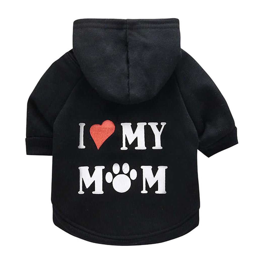 Hooded Round Neck Sweatshirt Small Medium And Large Dogs And Cats Pet Warm Pullover Hoodie Dog Clothing Shirt Soft Clothing