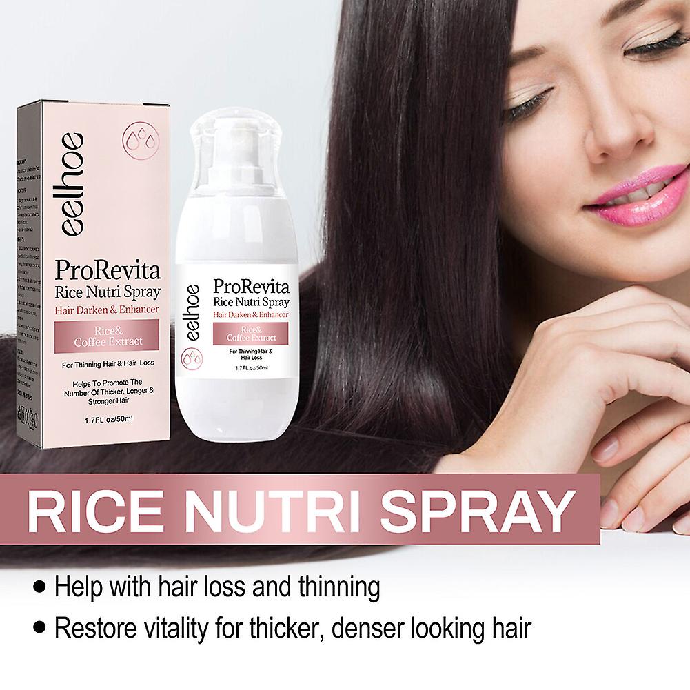 Hair Growth Spray 2-Pack, Nourishes Dry and Damaged Hair, Promotes Hair Growth, 50ml Each