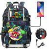Large Capacity Student Backpack for Teens Casual Travel Dual Shoulder Bag Printed Hot Sale 06 Style