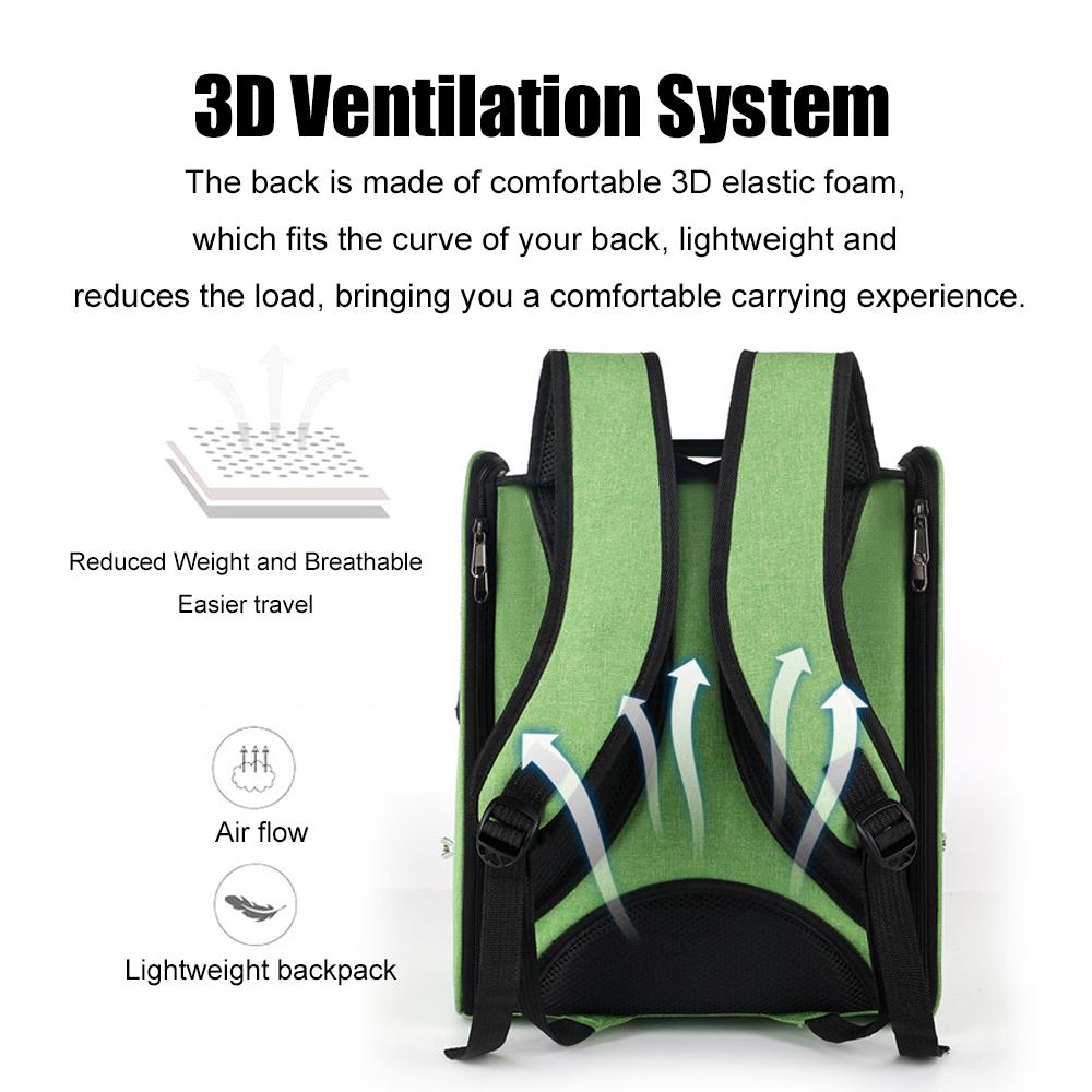 Портативная дышащая переноска для птиц, подходит для средних и маленьких птиц, удобная и прочная