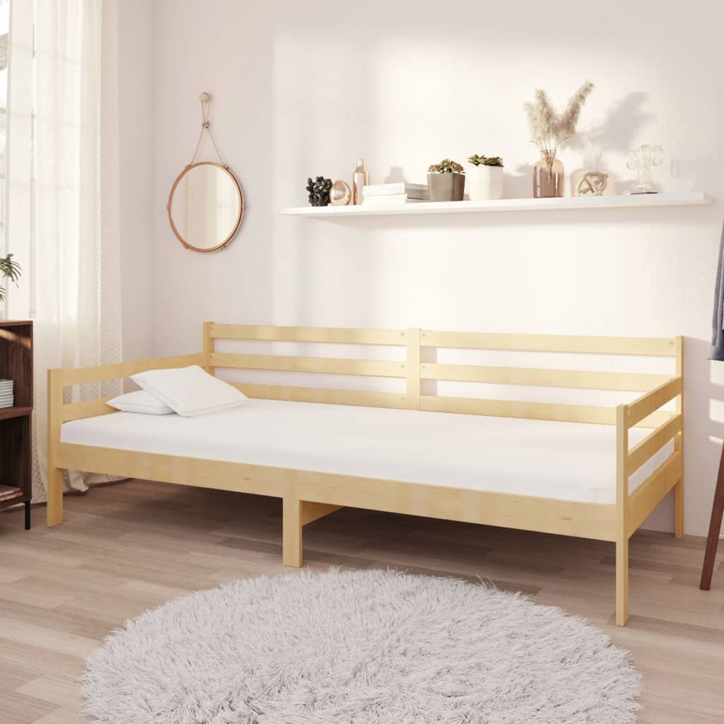Daybed Solid Pine Wood 90x200 cm