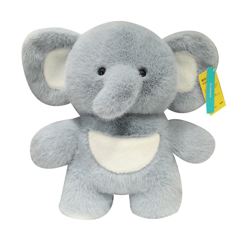 Cute elephant backpack plush doll doll backpack toy small animal baby elephant to give couples Internet celebrity gifts