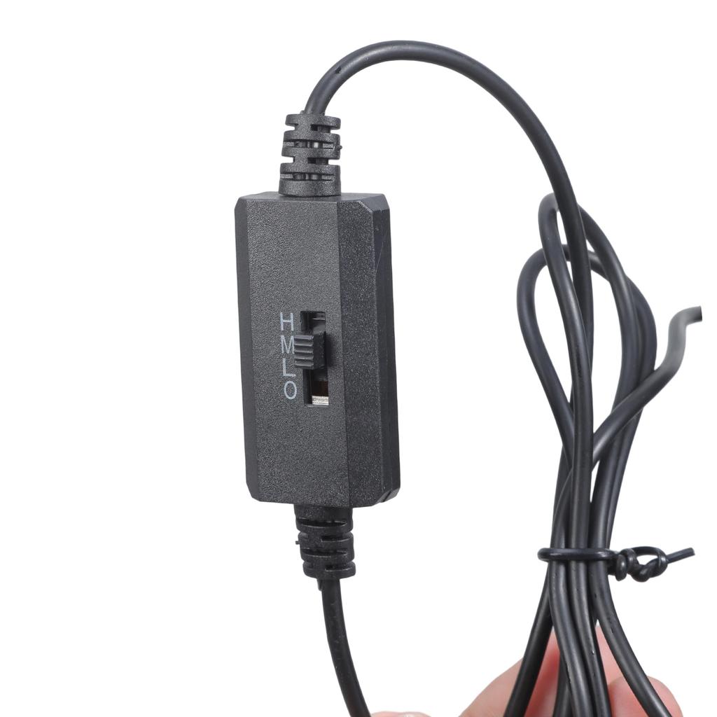 120mm USB 5V Exhaust Fan With 3 Speed Adjustable Switches Suitable For 3D Printer Ventilation & Enclosure Cooling System