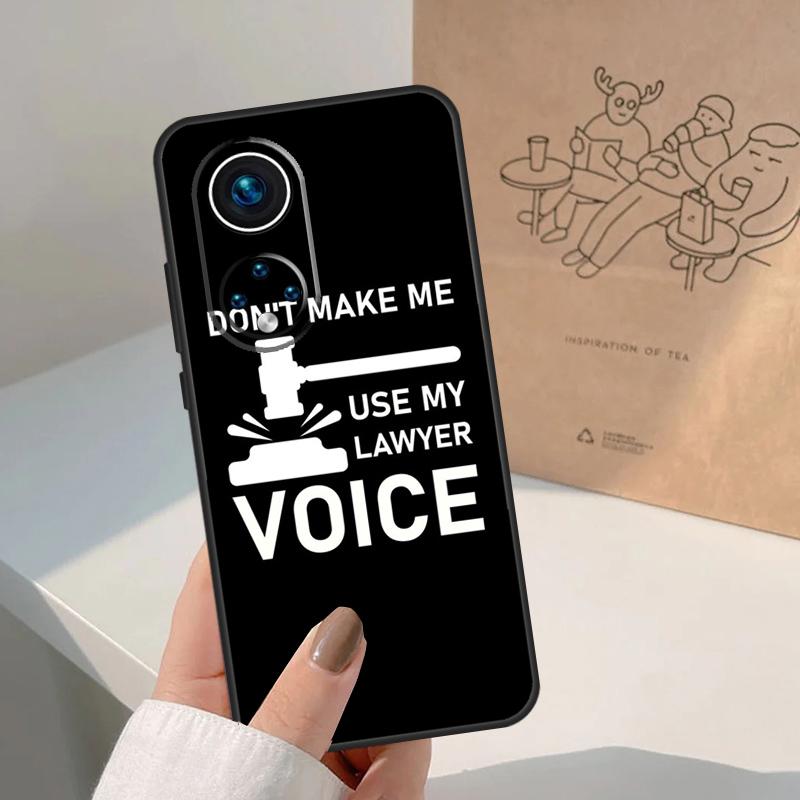 Студент-юрист Адвокат Судья Для Huawei Nova Y73 Y72 Y90 Y70 Y60 Y91 Y61 12s 12i 11i 8i 9 10 SE P40 Lite P60 P30 Pro Чехол