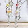 Girlish Original Design Personalized Wind Chime Mobile Phone Chain Anti-Lost Chain Glass Beads Ccd Ornaments
