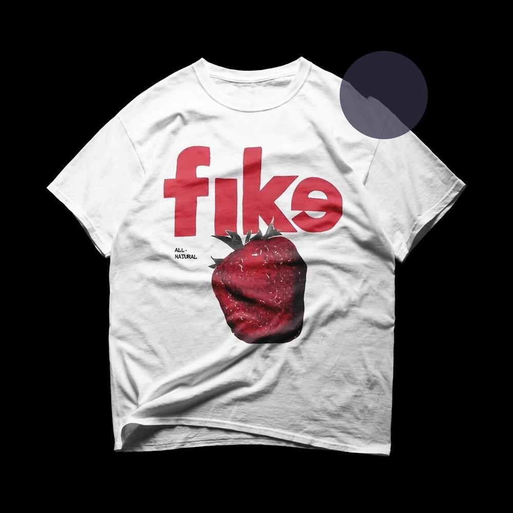 Футболка Dominic Fike Band Strawberry All Natural Полный размер S-5XL Унисекс