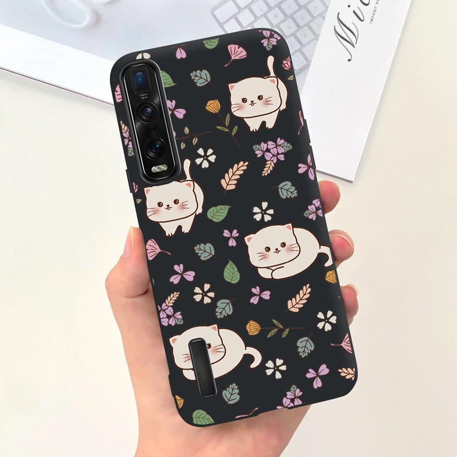 Чехол для OPPO Find X2 Pro Find X2 X 2 Pro CPH2025 Модный силиконовый чехол с рисунком Цветы Чехлы для телефона Для OPPO Find X2 Lite Neo X2Neo Capa