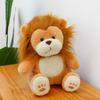 ПП Хлопок Лев Плюшевые Игрушки Мягкие Лесные Животные Мягкая Кукла Мягкая Реалистичная Кукла Льва Домашний Декор