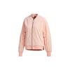 Бомбер Логотип Мятая спортивная куртка Женская куртка Misty-Coral-Pink FU6229